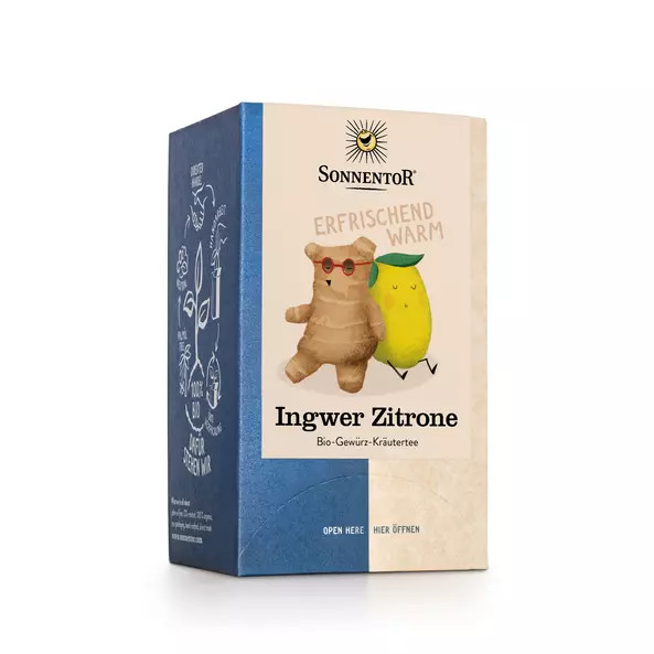 Tisana zenzero e limone Bio (18 bustine) 32,4 g