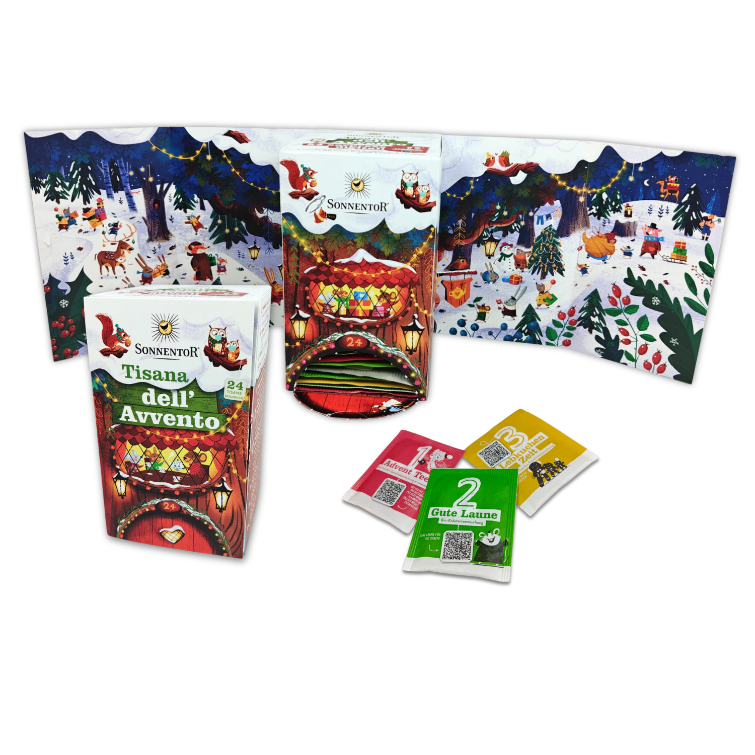 Calendario d'avvento Bio (24 tisane assortite) 38,9 g