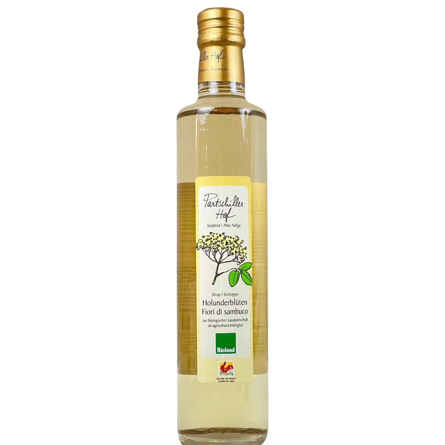 Sciroppo sambuco fiori Bio 500 ml